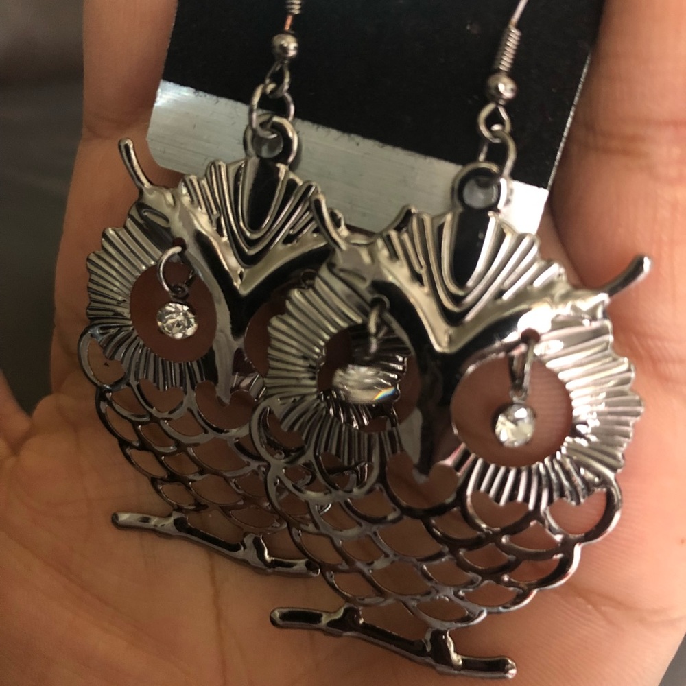 3 for $25 Owls Earrings - Picture 5 of 7